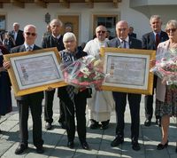 Ernst Kössler und Hermann Veiter erhielten das goldene Ehrenzeichen