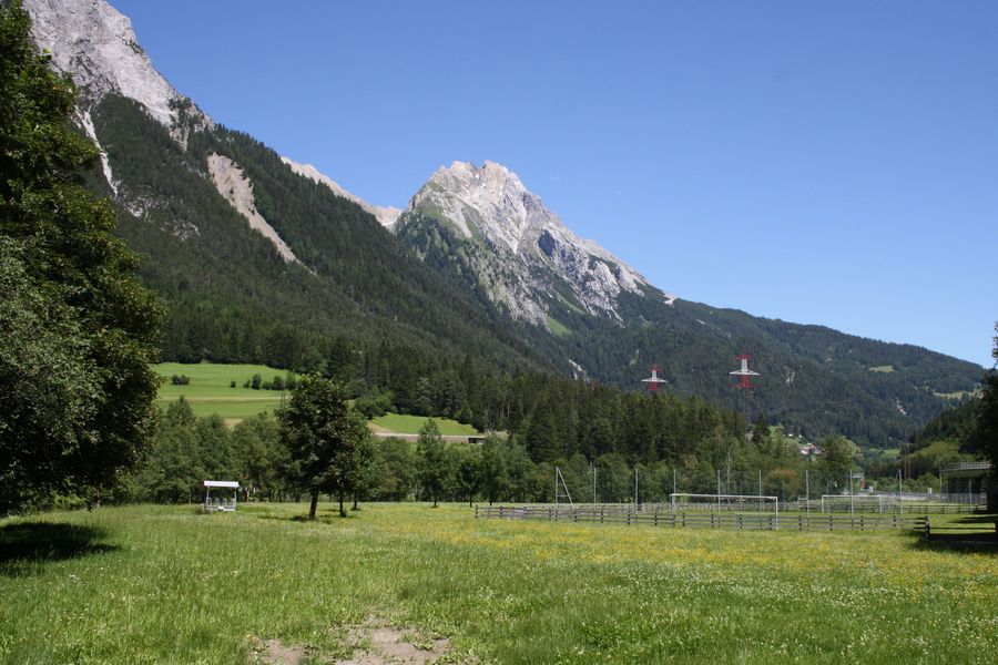 zukünftiger Verlauf Radweg Stanzertal Abschnitt Schnann